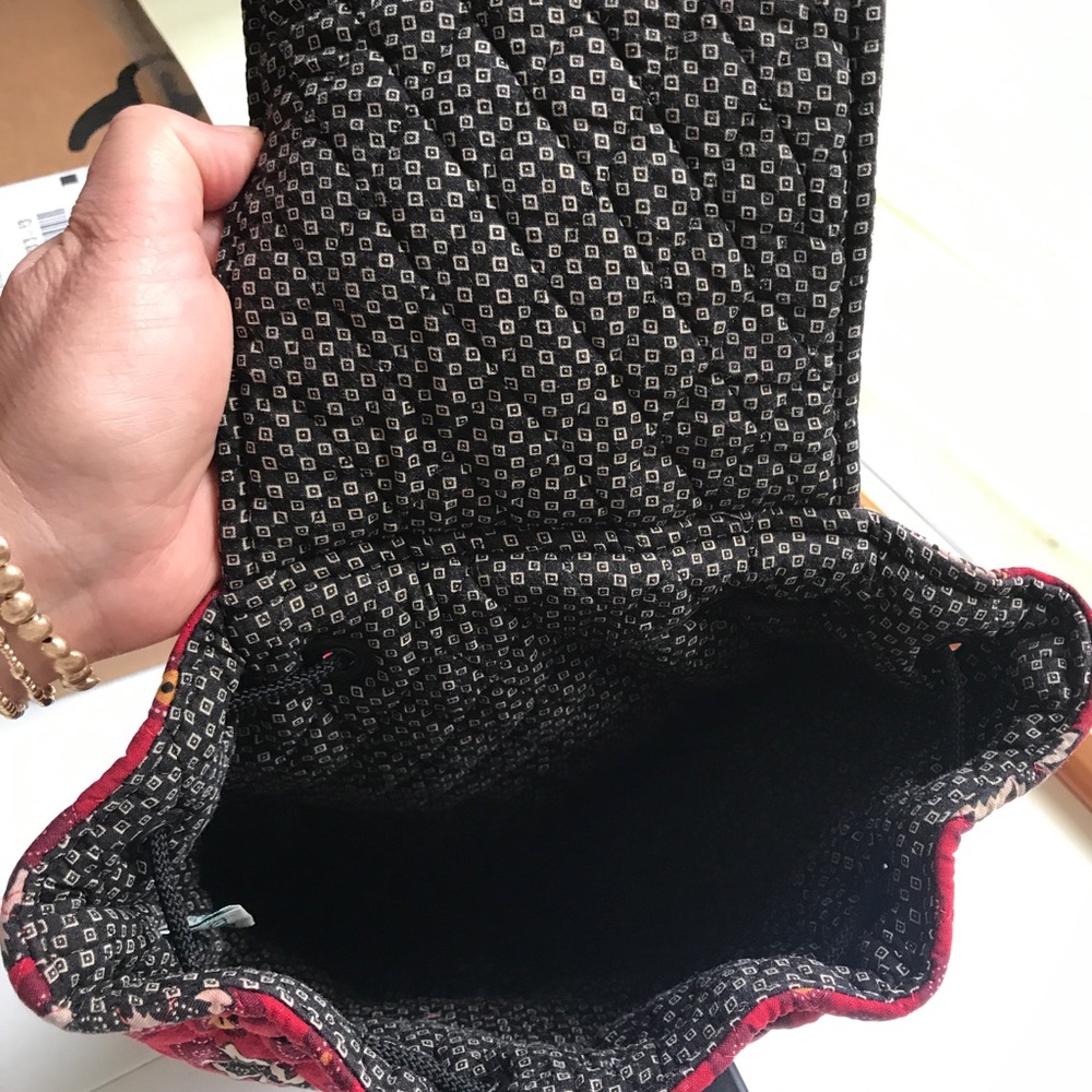 Vera Bradley Backpack In “Red Coin” Pattern - image 3